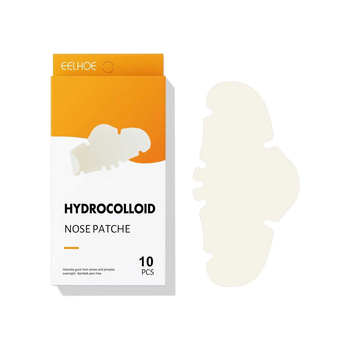 Nose Stick Clean Hydrocolloid Nose Patches for Gentle Pore Care, 10 pcs box
