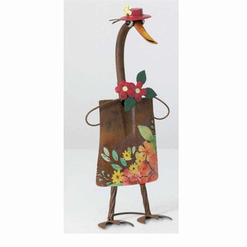 Cute Duck Shovel Shovel King Division Art Deco Ornaments