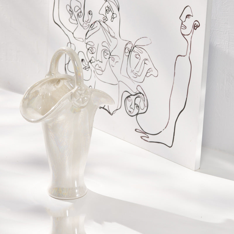 Homestay Home Living Room Art Deco Flower Arrangement Vase