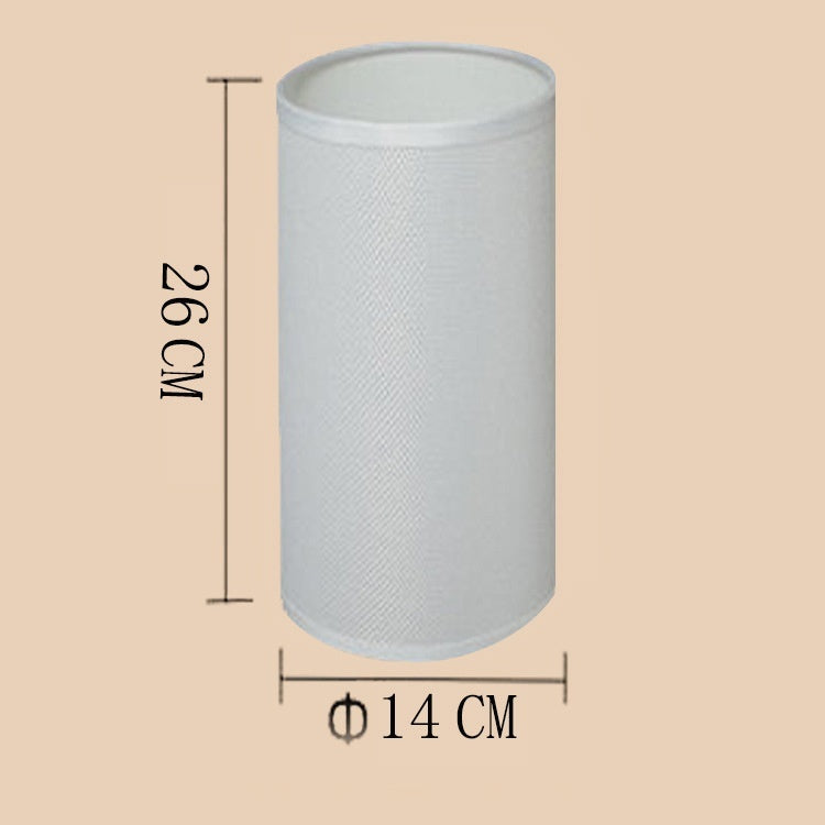 Straight Linen Lamp Shade Simple Light