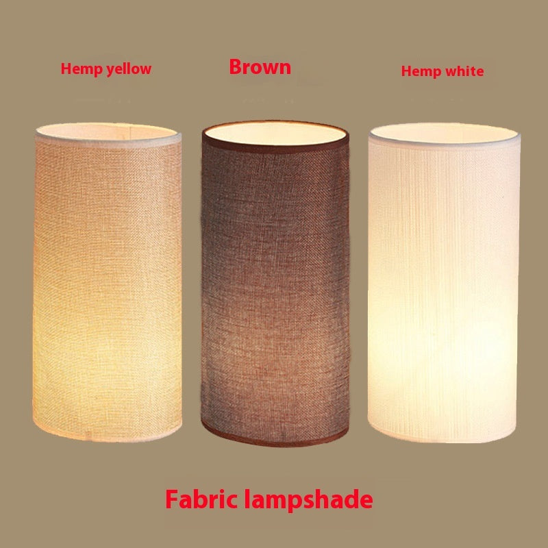 Straight Linen Lamp Shade Simple Light