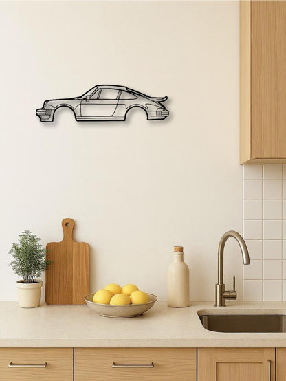 Metal Line Sports Car Metal Wall Art - Auto Enthusiast Gift Home Garage Decor