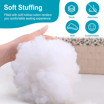 1Pc Egg Chair Cushion Hanging Basket Seat Cushion Thicken Soft Egg Swing Chair Pad Hanging Egg Chair Cushion With Headrest