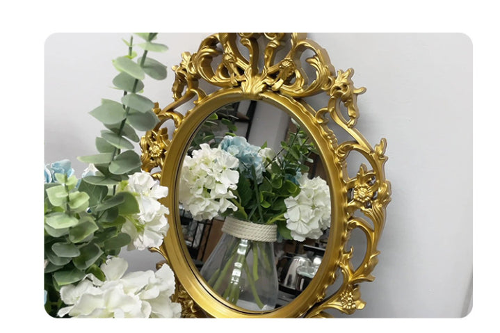 Classical Oval Decoration Retro Mirror