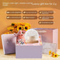 Projector small night lamp with water ripple light effect, remote control, and adjustable colors in gift box