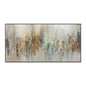 Handmade abstract oil painting on canvas horizontal wall art for living room and bedroom decor