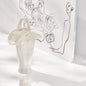 Homestay Home Living Room Art Deco Flower Arrangement Vase