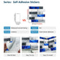 Blue grey marble effect PVC self-adhesive peel and stick kitchen splashback tile wallpaper