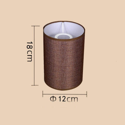 Straight Linen Lamp Shade Simple Light