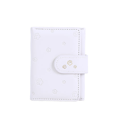 Multi Clip Folding Wallet With Handbag