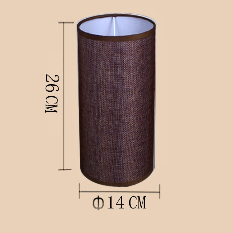 Straight Linen Lamp Shade Simple Light