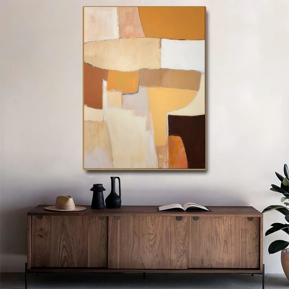 Handmade Oil Painting Canvas Wall Art Decoration Abstract For Home Living Room Decor Rolled Frameless Unstretched Painting