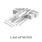 Irregular shape modern grey marble pattern peel and stick wallpaper tile stickers set of 48 pieces for kitchen and bathroom decor