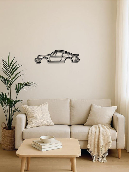 Metal Line Sports Car Metal Wall Art - Auto Enthusiast Gift Home Garage Decor