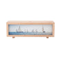 Creative Lighting Painting small wireless night lamp with sailboat design and solid wood frame