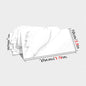 White marble look peel and paste wall sticker tile 20x10cm splash-proof PVC for kitchen bathroom