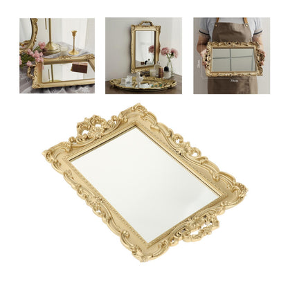Retro Mirror Tray Photo Prop